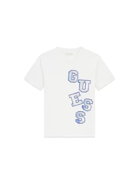 Guess T-Shirt Relaxed Fit λευκό