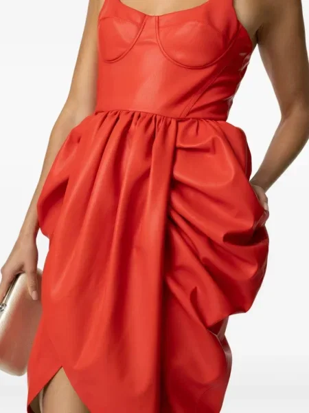 Rochie mini Stella Mccartney de costum roșu