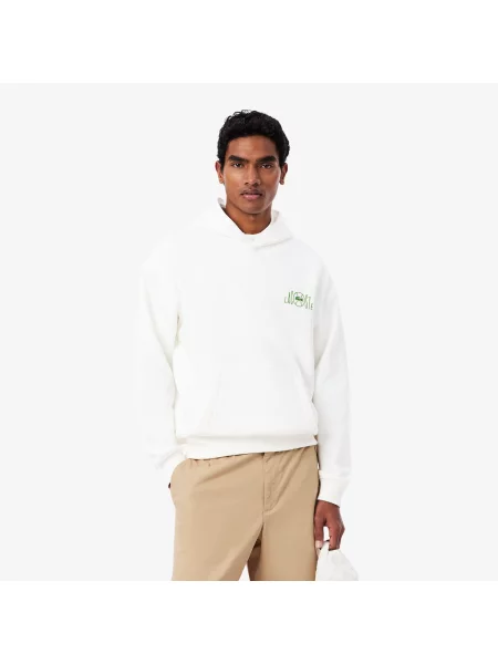 Lacoste толстовка чоловіча біла
