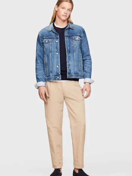 Джинсова куртка Tommy Hilfiger синя