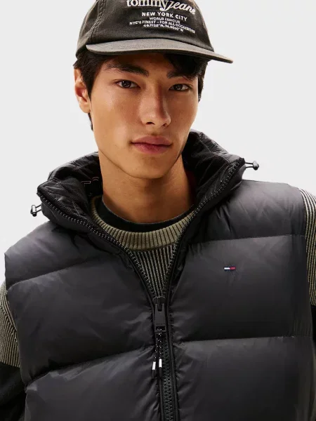 Джинсовый жилет Tommy Jeans черный