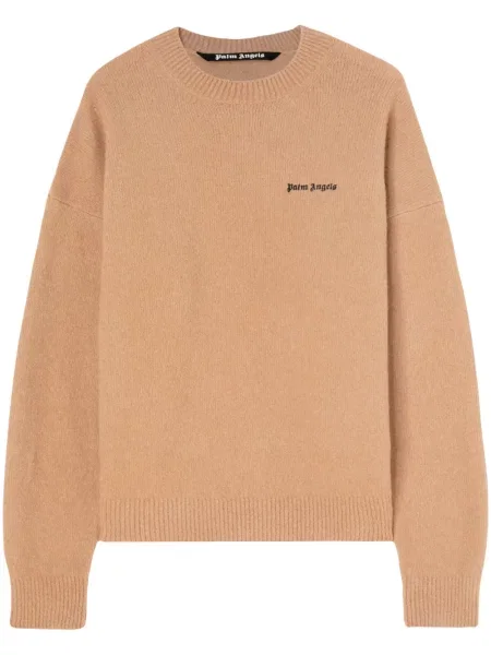 Pulover Palm Angels cu broderie de lână