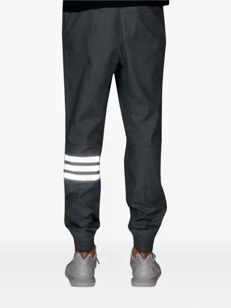 Leggings Adidas cu imagine din piele de căprioară alergare gri