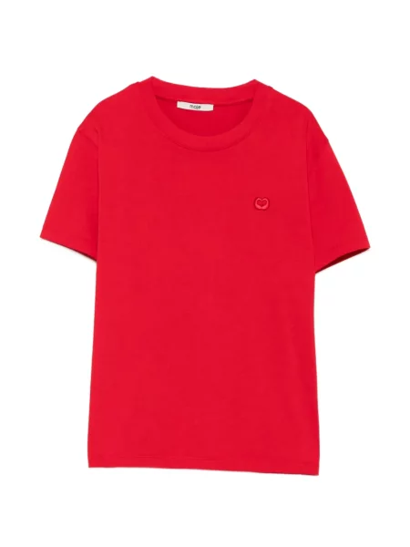 Tricou Maje cu motiv cu inimi roșu