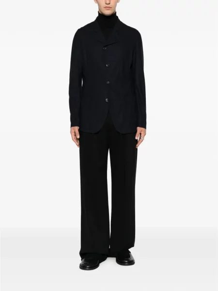 Gyapjú dzseki Emporio Armani kék