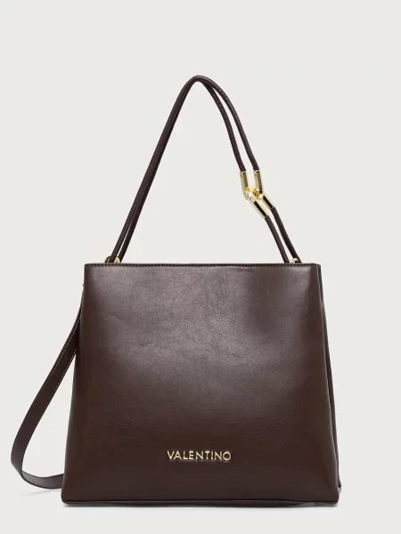 Valentino Bags geantă pentru femei cu imitație de piele FABLE RE maro