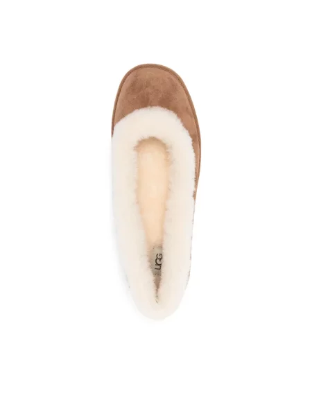 Balerinki Ugg zamszowe brązowe