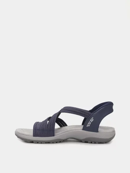 Босоніжки Skechers текстиль/штучна шкіра синій