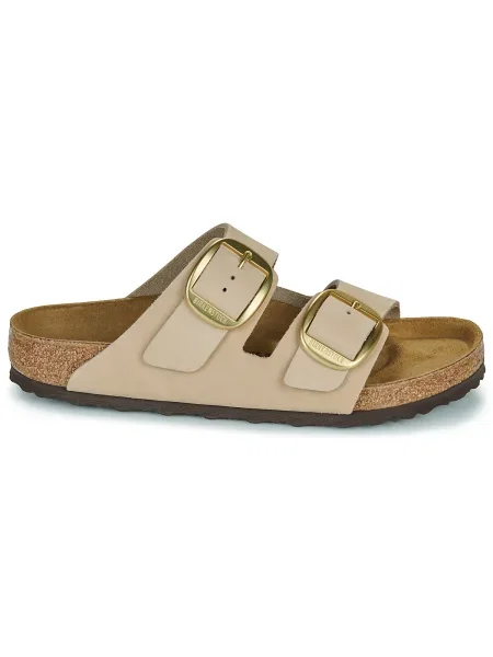Pantofi Birkenstock cu cataramă bej