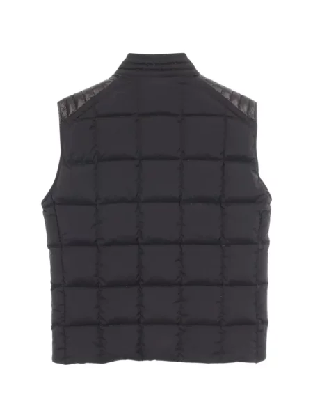 Matlasat vestă Moncler negru