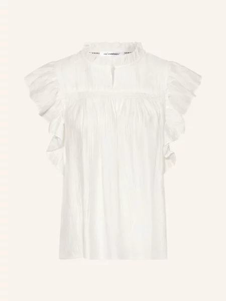 Top Co'couture s volány bílý