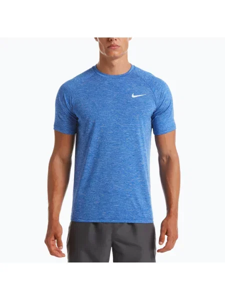 Мъжка тренировъчна тениска Nike Heather navy blue синьо