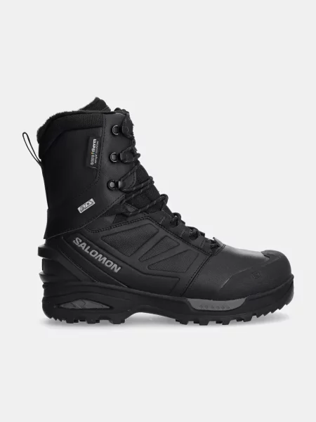 Утепленные ботинки Salomon черные