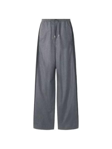 Pantaloni Lanvin cu cordon gri