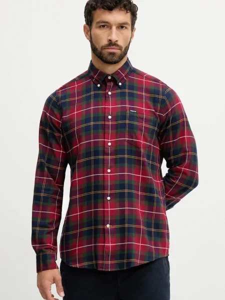 Barbour Риза Fortrose Цветен Tailored Fit