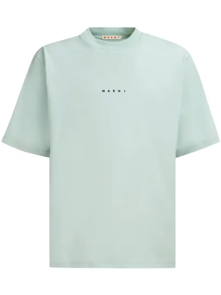 Tricou Marni cu imagine verde