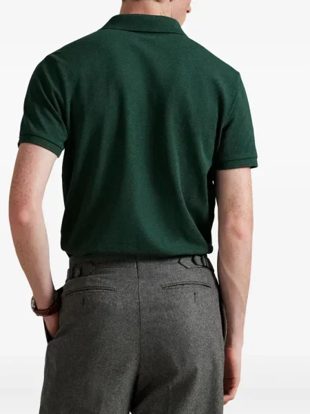 Șapcă Polo Ralph Lauren de mătase cu broderie cu dungi negru