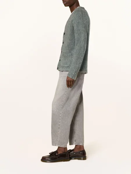 Allsaints Džíny Barrel Fit washed grey šedé