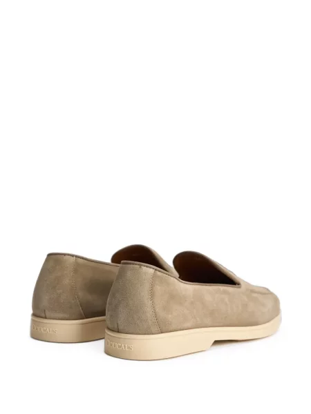Pantofi loafer Doucal's din piele de căprioară