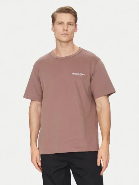 Jack & Jones T-Shirt Boston brązowy