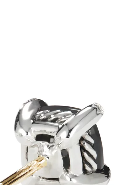 Auskarai David Yurman juoda