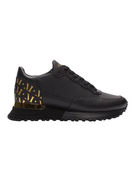 Sneakersy Mallet London skórzane czarne