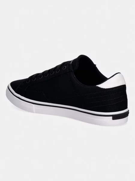 Tommy Hilfiger VULC CORE LONG LACE tenisówki czarne