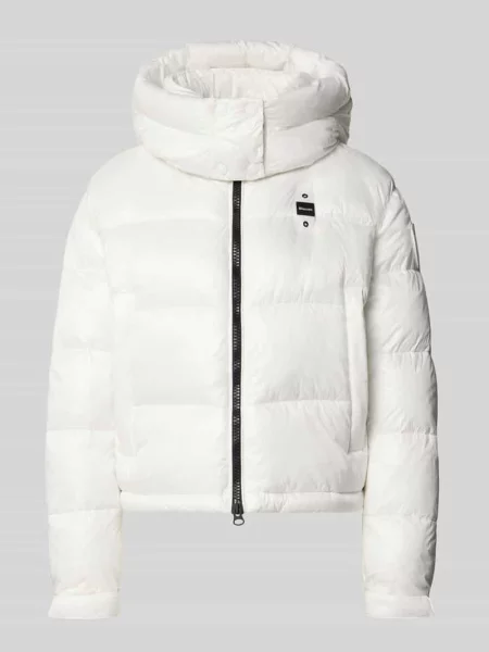 Kurtka w kroju regular fit z wypełnieniem Sorona model GLORIA' Blauer biała