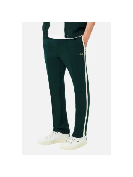 Spodnie dresowe Lacoste zielone