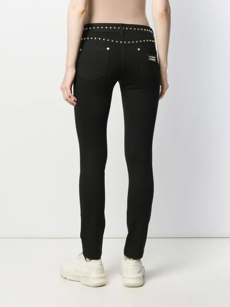 Слаб панталон Versace Jeans Couture черно