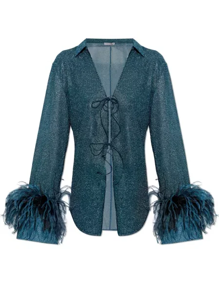 Top Oseree cu legături albastru