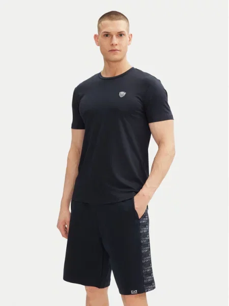Koszulka Ea7 Emporio Armani niebieska