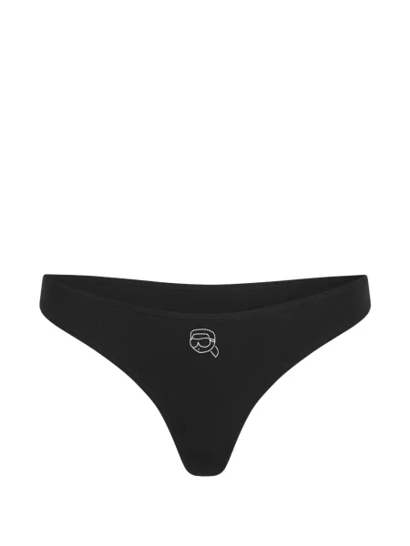 Chiloți tanga Karl Lagerfeld negru