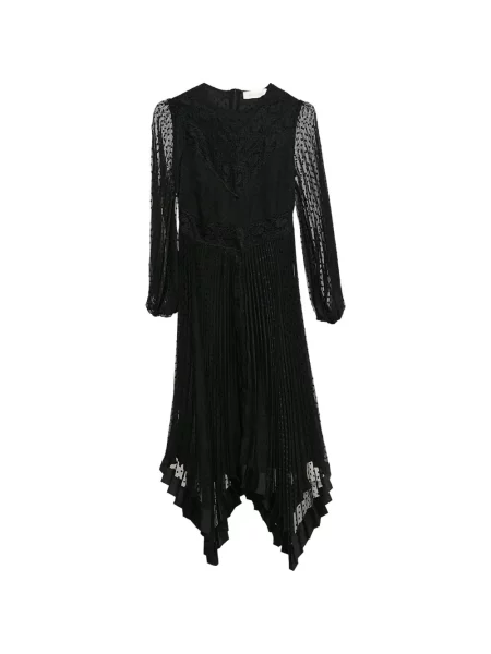Rochie midi Zimmermann din dantelă negru