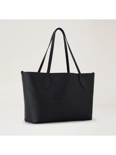 Shopperka Mulberry skórzana czarna