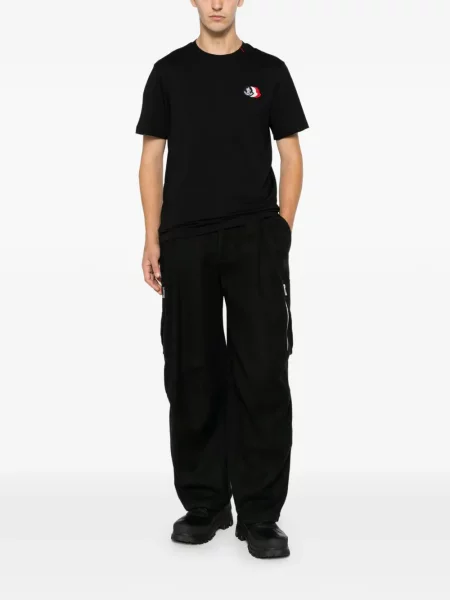 Tricou Moncler cu autograf negru