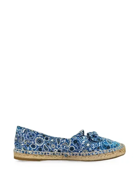Espadrile Charlotte Olympia cu funde albastru