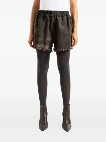 Pantaloni scurți Rick Owens gri