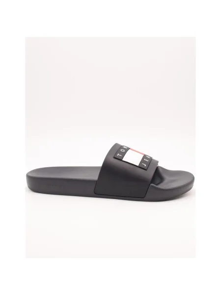 Tommy Jeans Papucs Pool Slide Ess Fekete kék