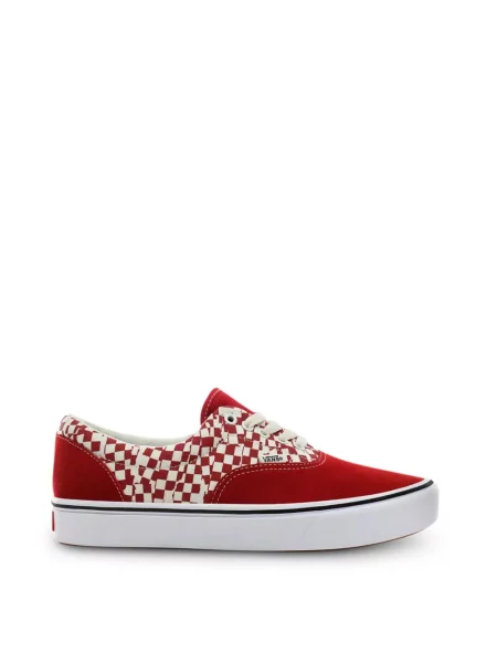 Sneakersy Vans zamszowe klasyczne czerwone