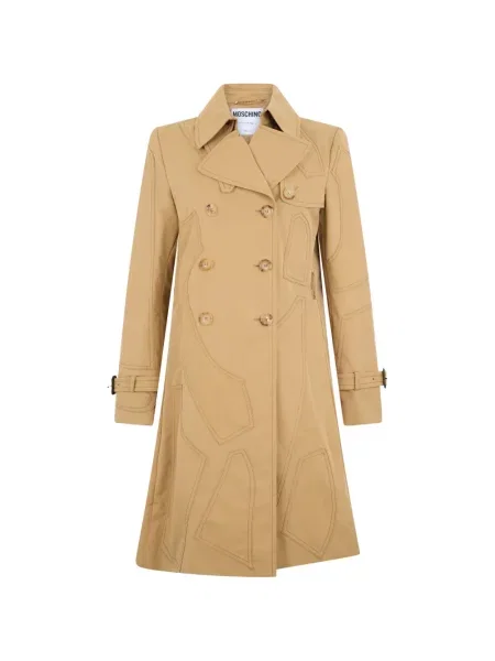 Trenci Moschino cu două rânduri de nasturi