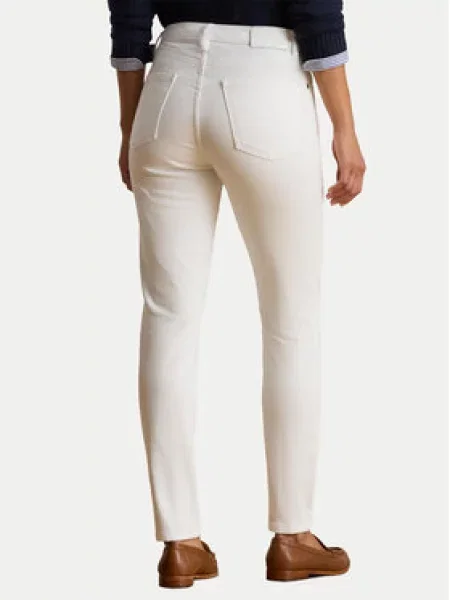 Lauren Ralph Lauren Džínsy denim biely