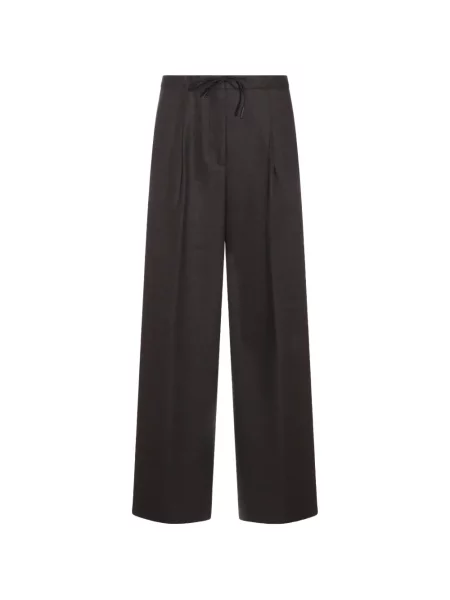 Pantaloni Nine In The Morning cu cordon maro