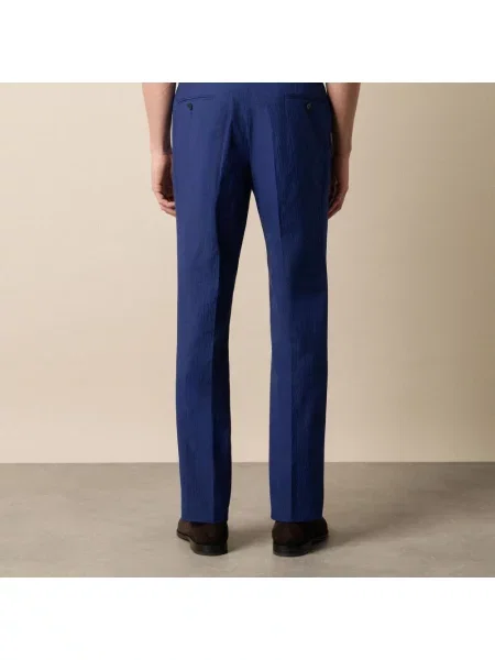 Spodnie Brooks Brothers niebieskie