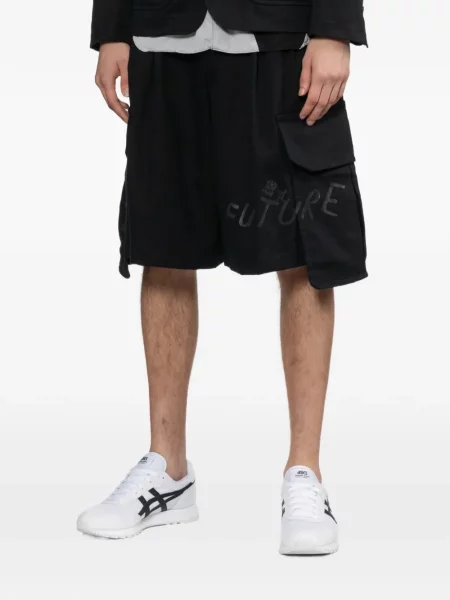 Kratke hlače kargo Comme Des Garçons Shirt s printom plava