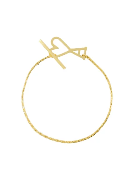 Zawieszka Ami Paris z logo żółta