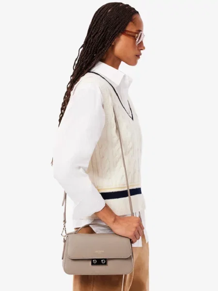 Сумка Lacoste бежевая
