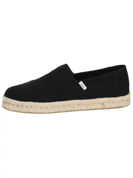 TOMS Papuci de casă Alp Rope negru