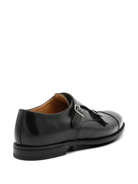 Pantofi monk Mille 885 cu cataramă negru