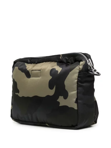 Geantă crossbody Porter-yoshida & Co. cu imagine cu model camuflaj verde